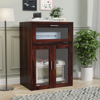 Wooden Storage Cabinet for Battery & Inverter Space