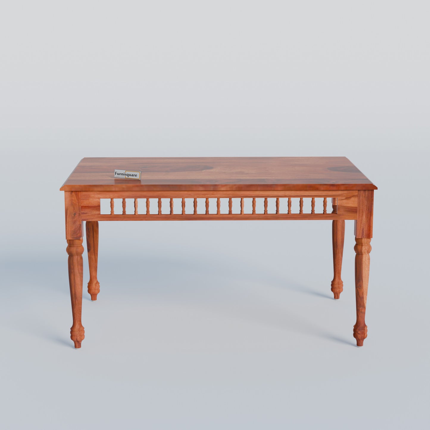 Solid Wood Dining Table 6 Seater with Cushioned Bench
