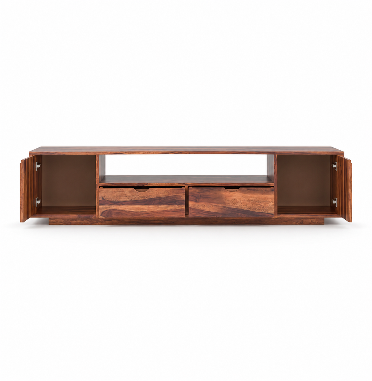 Solid Sheesham Wood TV Entertainment Unit