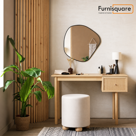 Wooden Dressing Table with Drawer for Bedroom