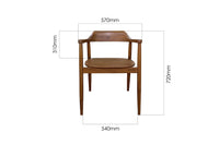 Wooden Dining Table 4-Seater Set for Dining Room