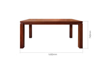 Wooden Dining Table 4-Seater Set for Dining Room
