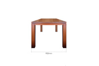 Wooden Dining Table 4-Seater Set for Dining Room