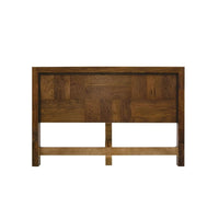 Solid Wood King Bed with Storage Bench and Headboard