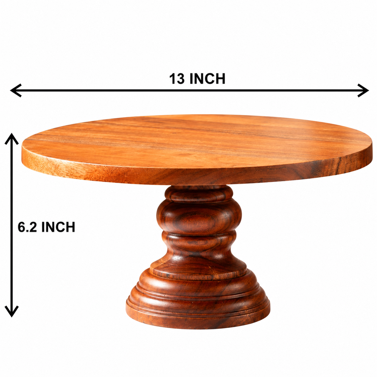 Wooden Cake Stand for Home & Kitchen
