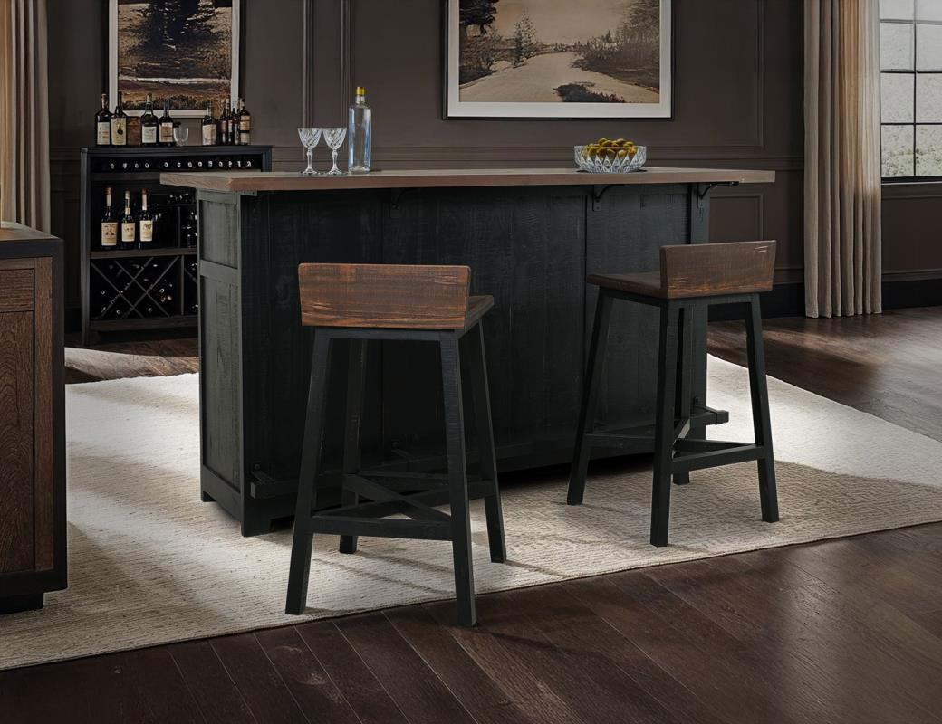 Wooden Bar Stool for Bar Cabinet
