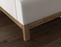 Solid Wood Upholstery Sofa Set 3-Seater for Living Room