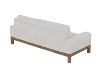 Solid Wood Upholstery Sofa Set 3-Seater for Living Room