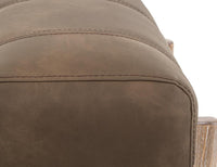 Solid Wood Upholstered Vanity Stool