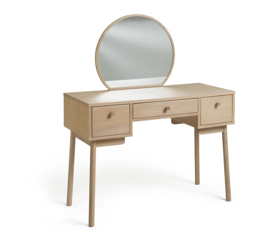 Solid Wood Dressing Table with Drawer for Bedroom