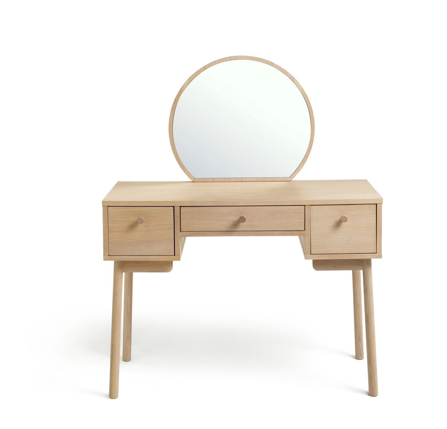 Solid Wood Dressing Table with Drawer for Bedroom