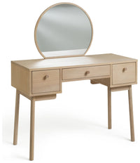 Solid Wood Dressing Table with Drawer for Bedroom