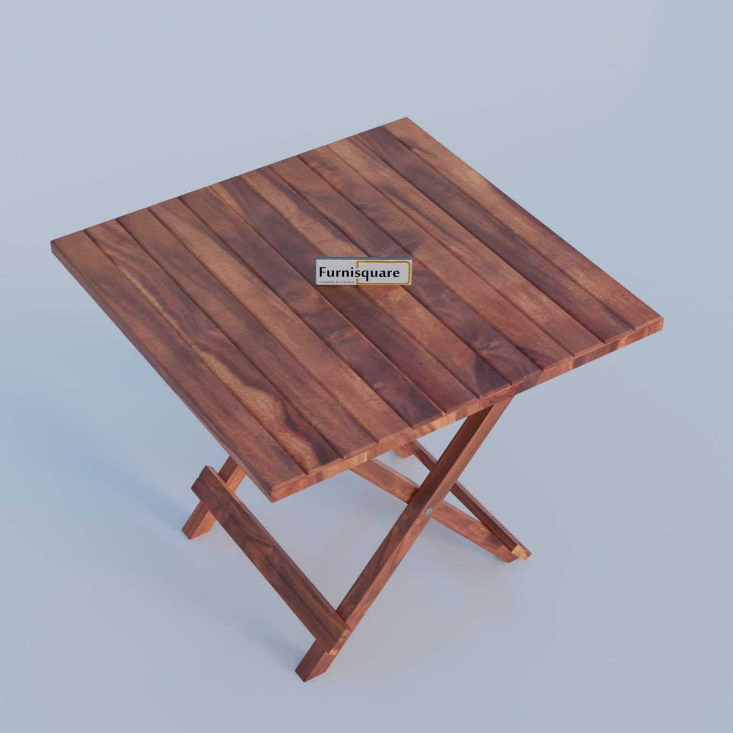Wooden Patio Folding Table for Outdoor Space