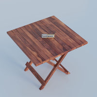 Wooden Patio Folding Table for Outdoor Space