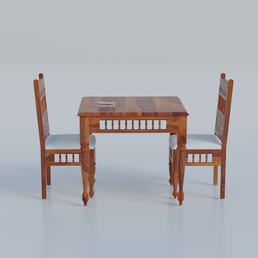 Wooden Dining Table 2-Seater Set for Dining Room