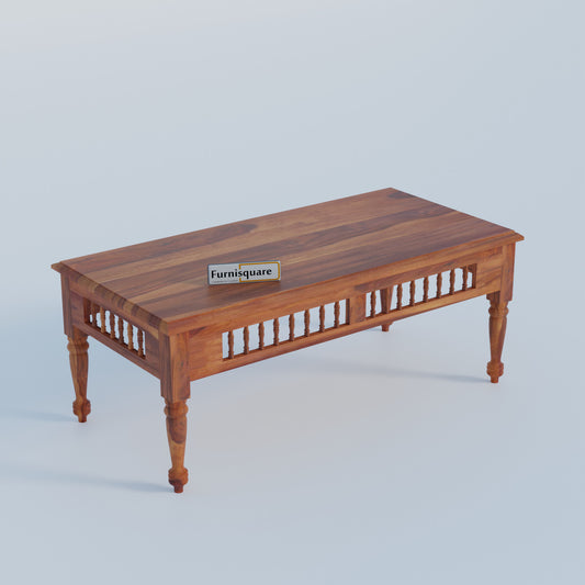 Wooden Handcrafted Coffee Table for Living Room