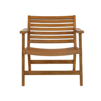 Wooden Dining Chair with Armrest