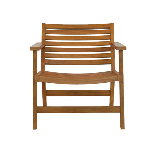 Wooden Dining Chair with Armrest