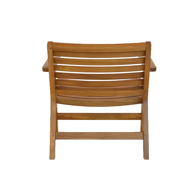 Wooden Dining Chair with Armrest