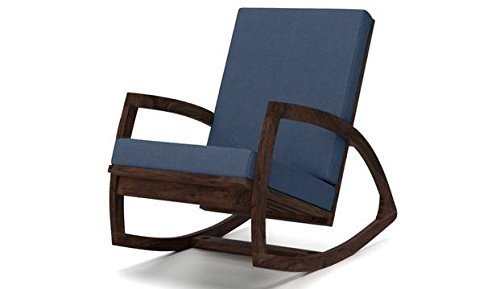 Solid Wood Rocking Arm Rest Chair for Living Room