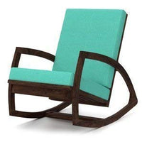 Solid Wood Rocking Arm Rest Chair for Living Room