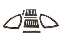 Solid Wood Rocking Arm Rest Chair for Living Room