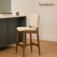 Wooden Bar Stool & Chair Living Storage