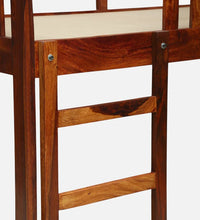 Solid Shessham Wooden Bunk Bed with Ladder