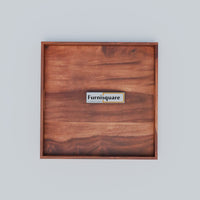 Solid Wood Serving Tray Set for Kitchen Accessories