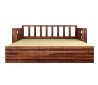 Wooden 3 Seater Sofa Cum Bed for Living Room