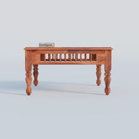 Solid Wood Coffee Table for Living Room