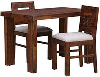Wooden Dining Table 2 Seater for Dining Room with Cushioned Chair