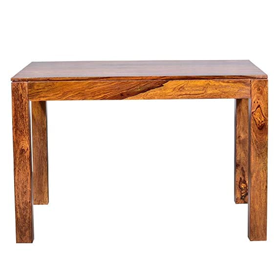 Wooden Dining Table 4 Seater Set with Bench for Dining Room