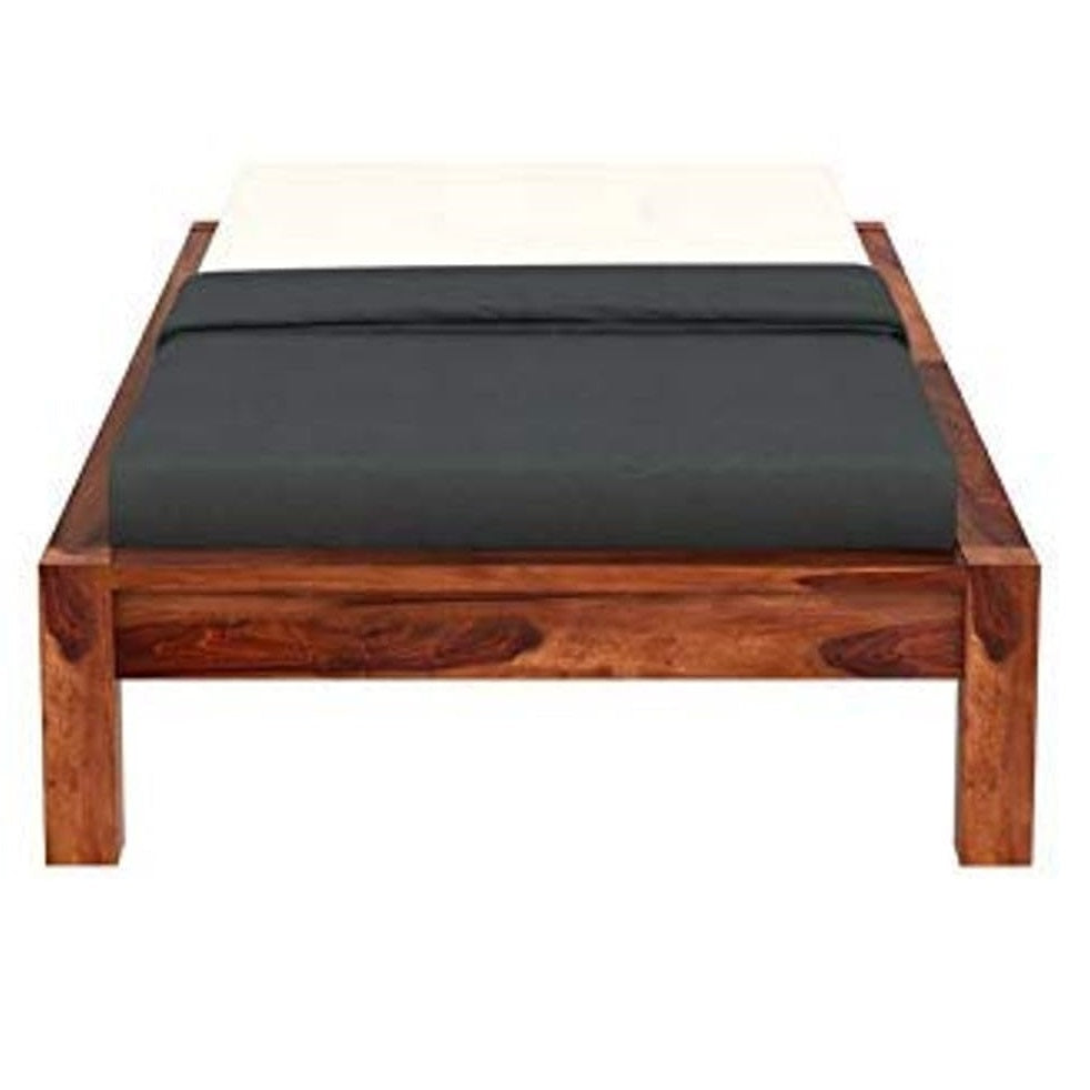 Sheesham Wood Single Bed without Storage