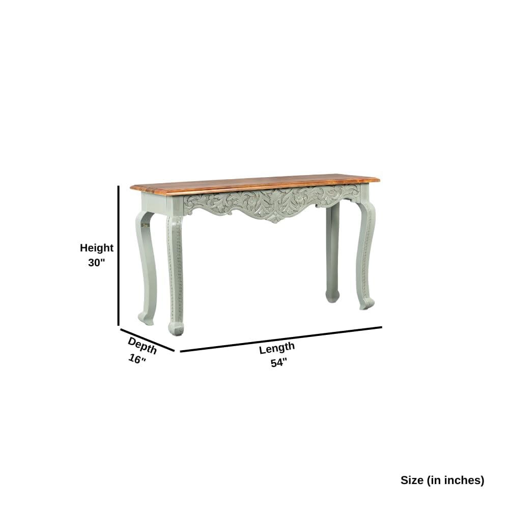 Solid Wood Console Table for Living Room