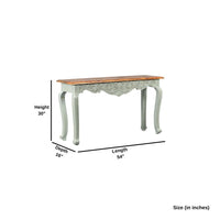 Solid Wood Console Table for Living Room