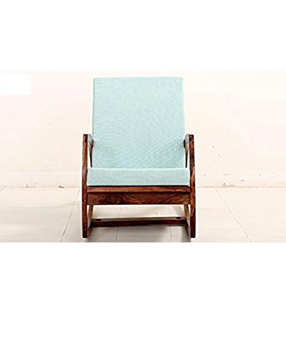 Solid Wood Rocking Arm Rest Chair for Living Room