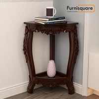 Wooden Traditional End Table for Living Room