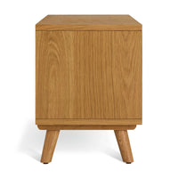 Wooden TV Cabinet for Living Room in Rustic Finish