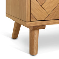 Wooden TV Cabinet for Living Room in Rustic Finish