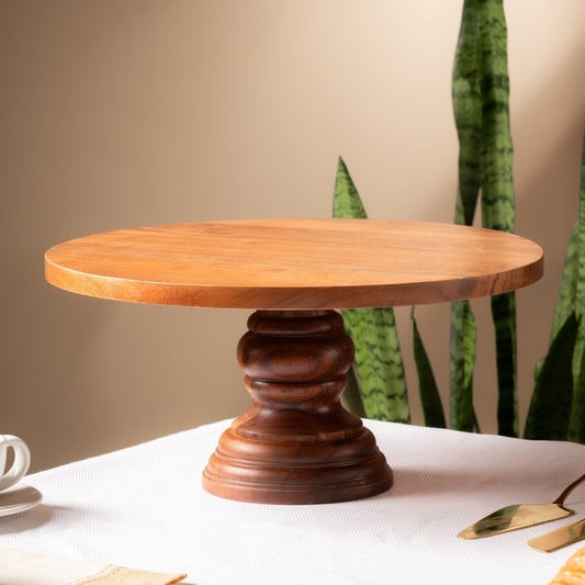 Wooden Cake Stand for Home & Kitchen