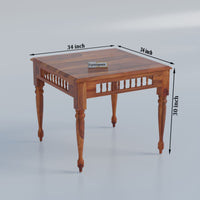 Wooden Dining Table 4 Seater Set for Dining Room