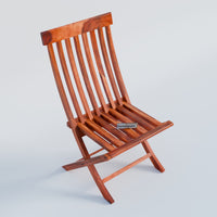 Wooden Patio Folding Chair for Living Room