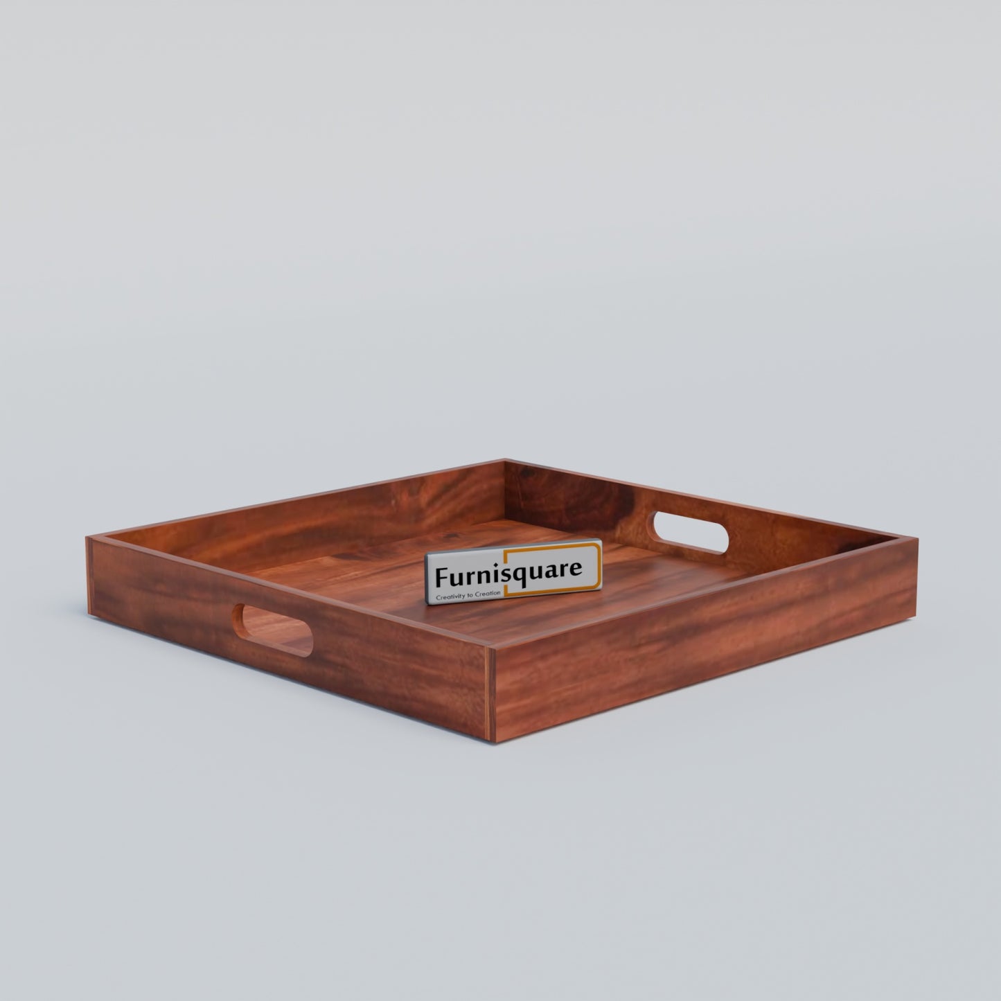Solid Wood Serving Tray Set for Kitchen Accessories