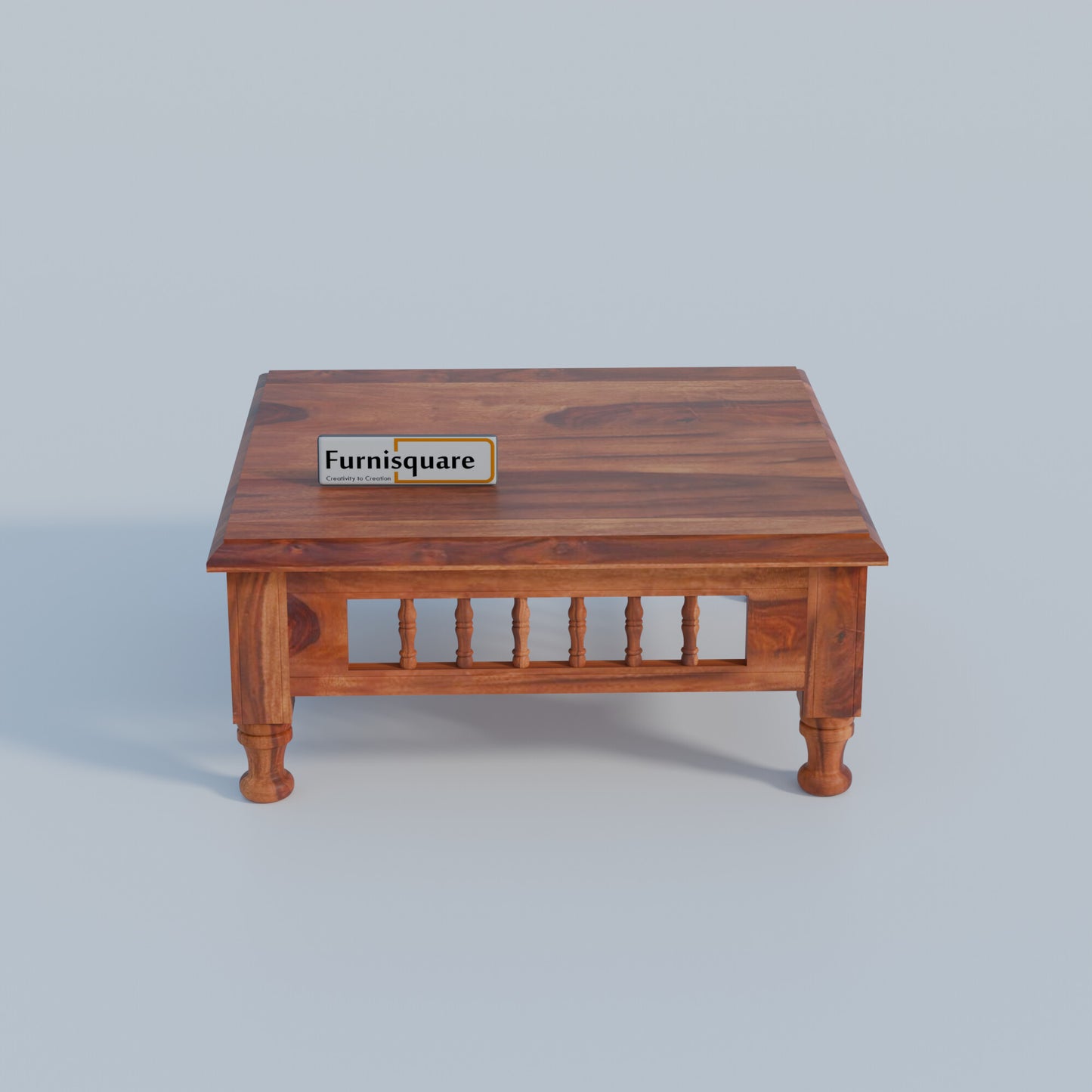 Style Choti Table Wooden Chowki for Puja & Seating | Solid Sheesham Wood | Best Price ...