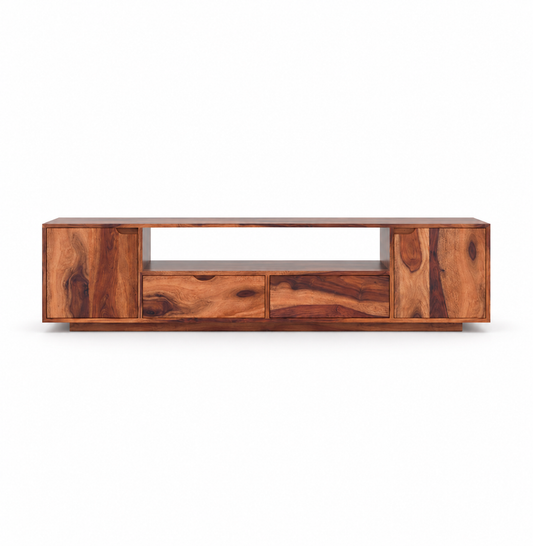 Solid Sheesham Wood TV Entertainment Unit
