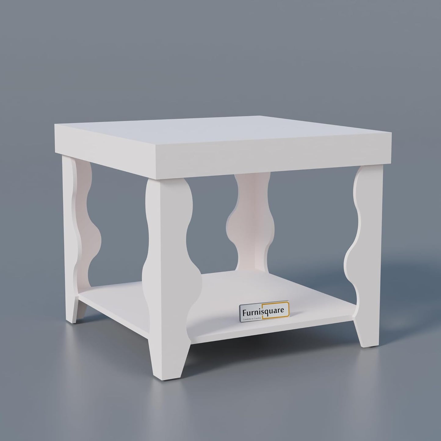 Wooden Traditional End Table for Living Room