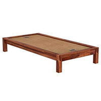 Sheesham Wood Single Bed without Storage