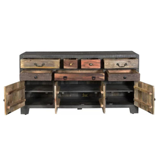 Solid Wood Sideboard Cabinet for Living Room