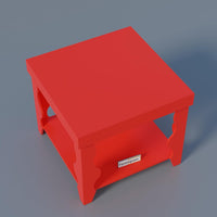 Wooden Traditional End Table for Living Room